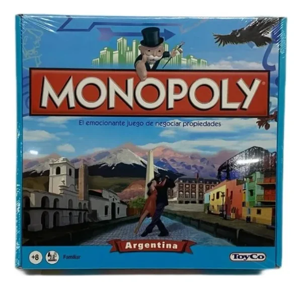 JUEGO DE MESA MONOPOLY ARGENTINA HASBRO