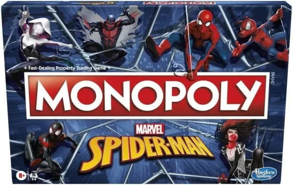 JUEGO DE MESA MONOPOLY SPIDERMAN HASBRO