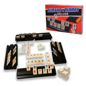 JUEGO DE MESA BURAKO Y RUMMY DELUXE