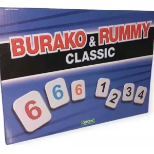 JUEGO DE MESA BURAKO Y RUMMY CLASSIC
