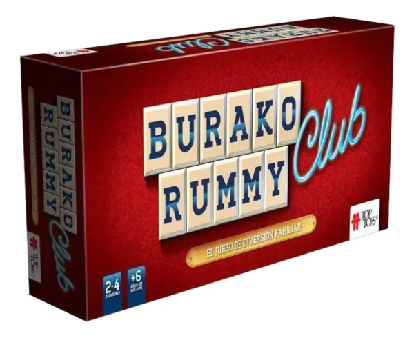 JUEGO DE MESA BURAKO Y RUMMY CLUB