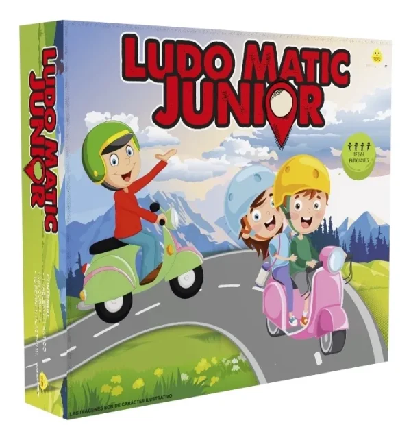 JUEGO DE MESA LUDO MATIC JUNIOR YUYU