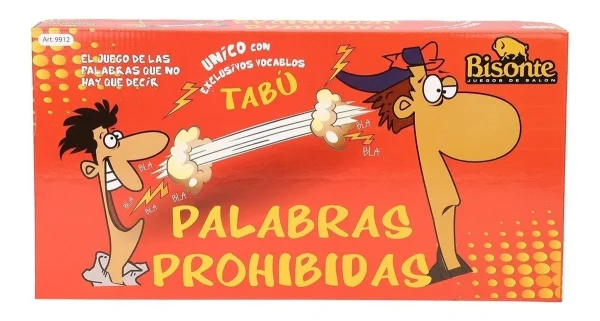 JUEGO DE MESA PALABRAS PROHIBIDAS
